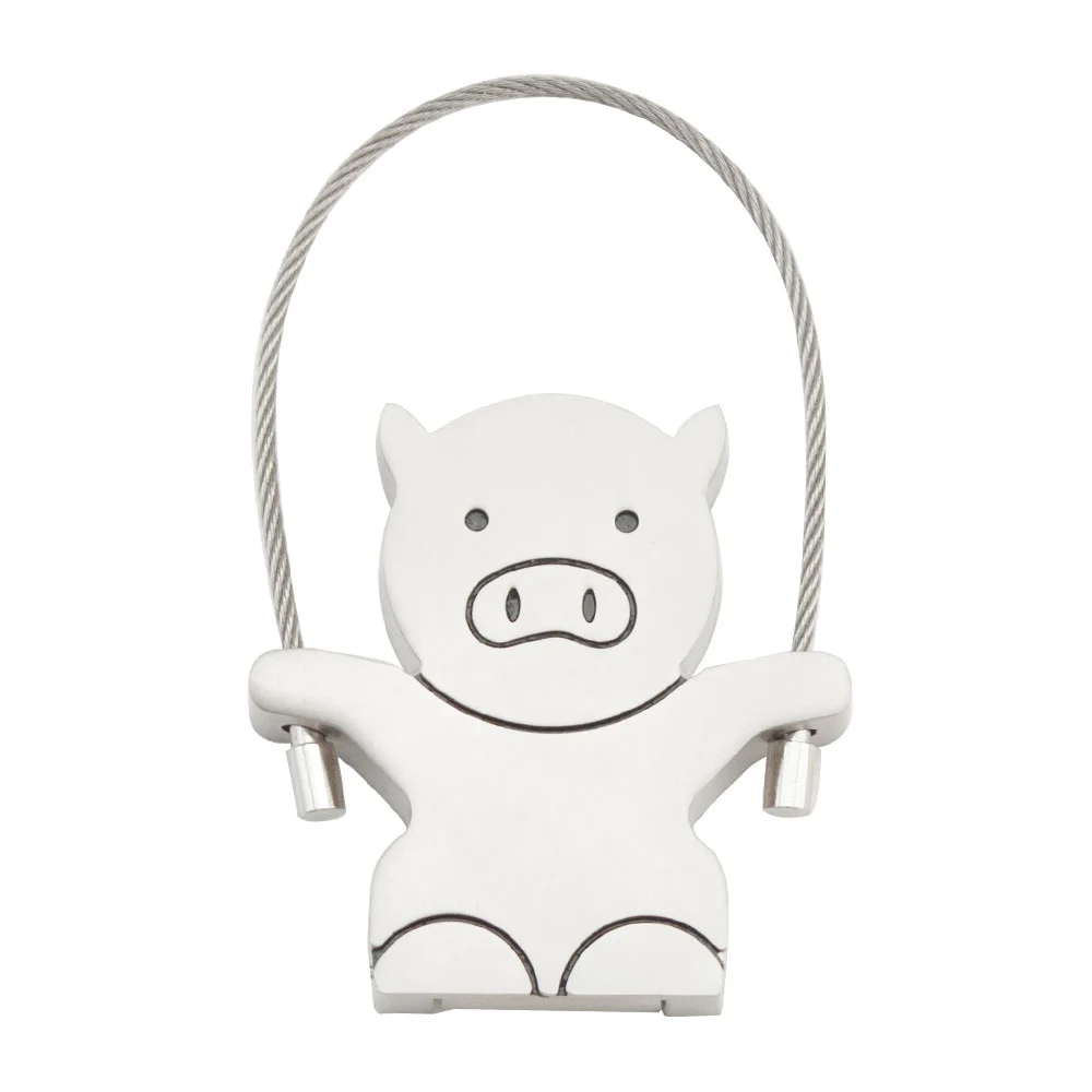 Флешка Металлическая Свинка Вуди Woody Pig R158 мальчик серебряный 1 Гб