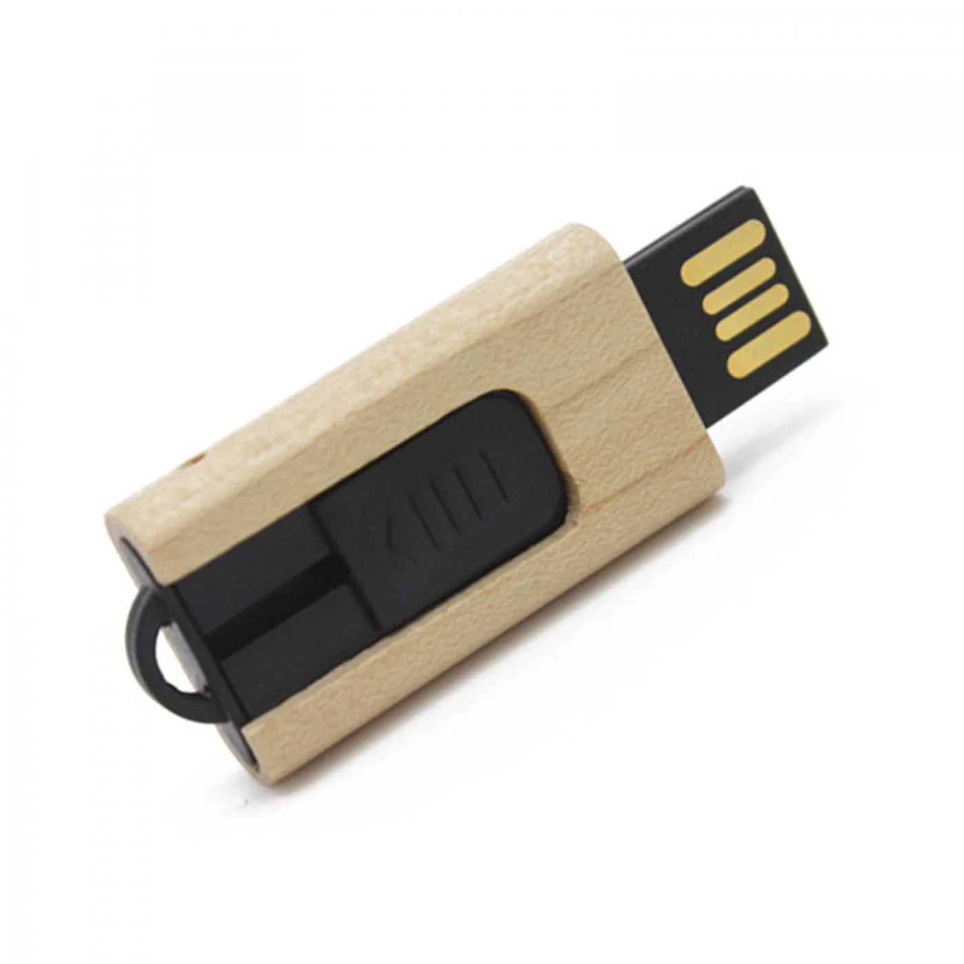 Флешка Деревянная Мини Стик Mini Stick F159 бежевая 8 Гб - фото 9