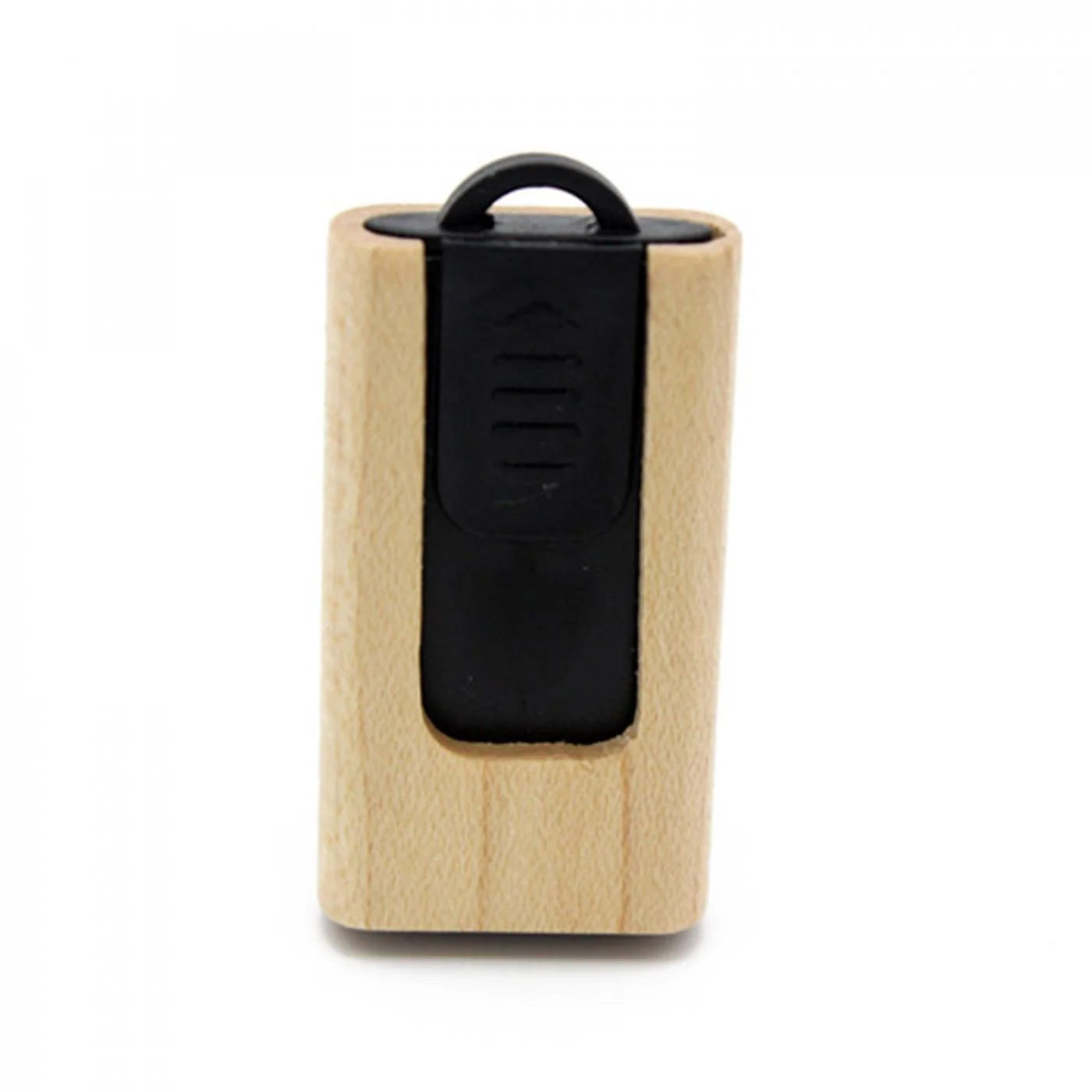 Флешка Деревянная Мини Стик Mini Stick F159 бежевая 64 Гб - фото 1