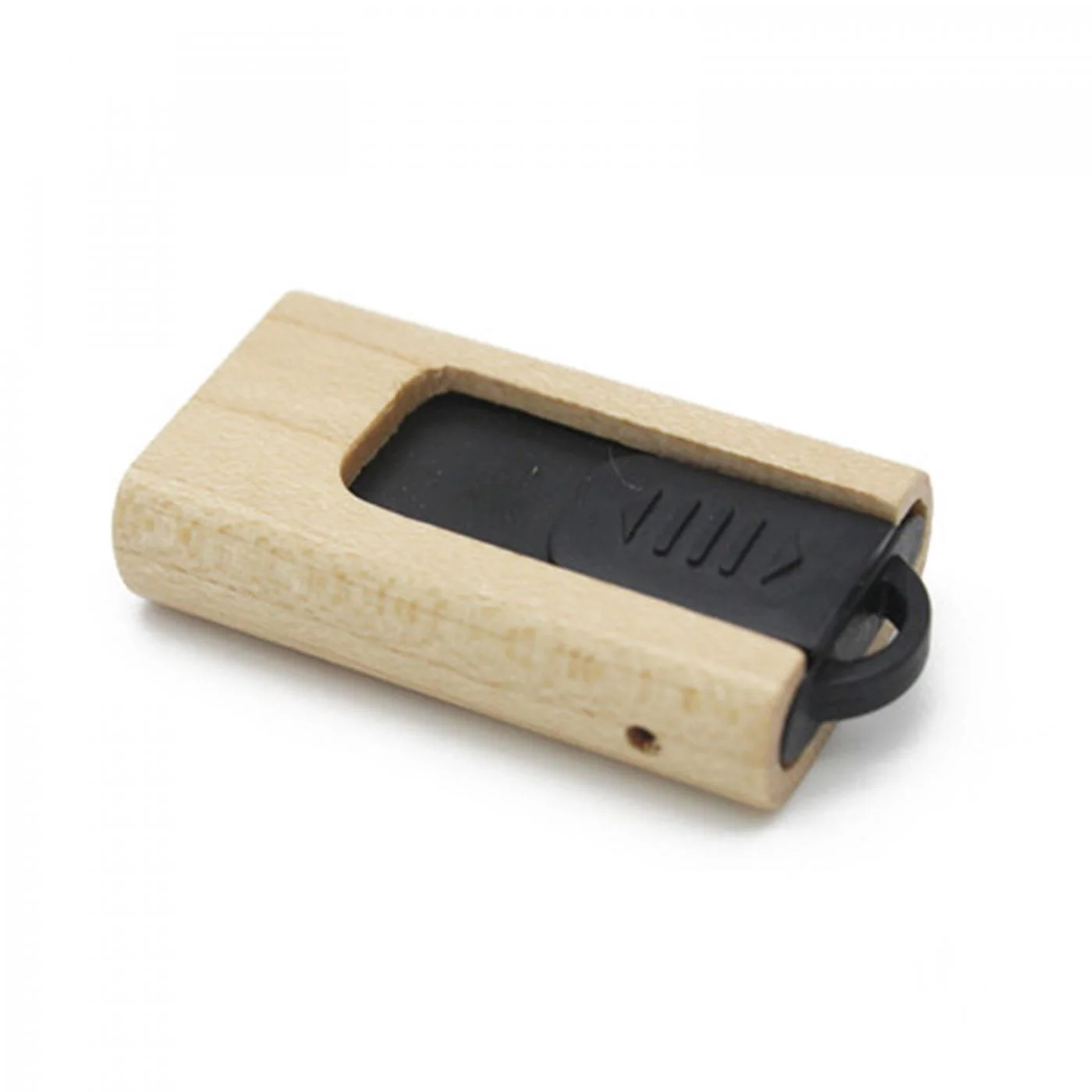 Флешка Деревянная Мини Стик Mini Stick F159 бежевая 512 Гб - фото 2