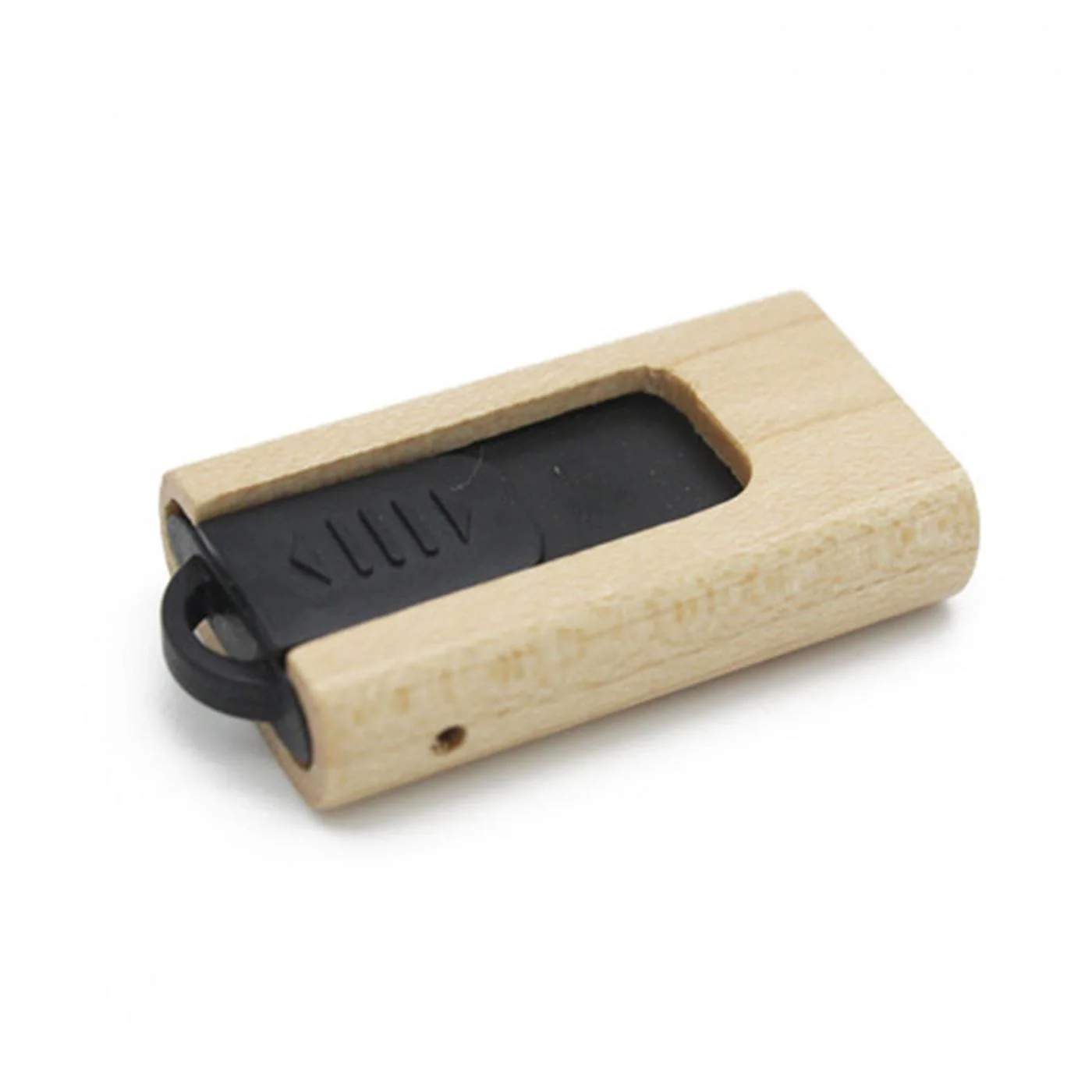 Флешка Деревянная Мини Стик Mini Stick F159 бежевая 1 Гб - фото 8