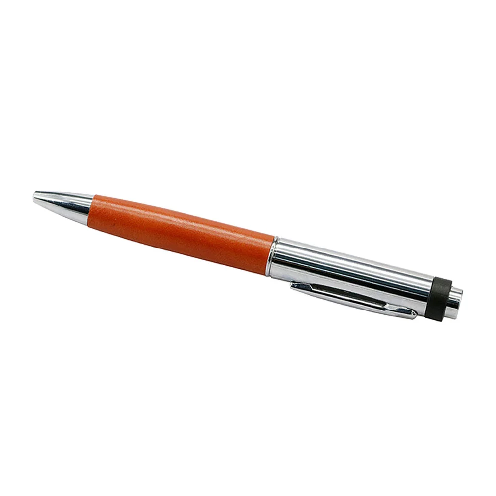 Флешка Металлическая Ручка Наппа Pen Nappa R162 оранжевый 32 Гб - фото 6