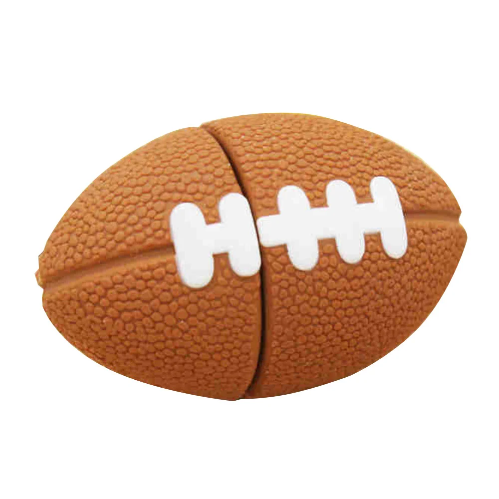 Флешка Резиновая Мяч Регби Rugby Ball Q164 - фото 3