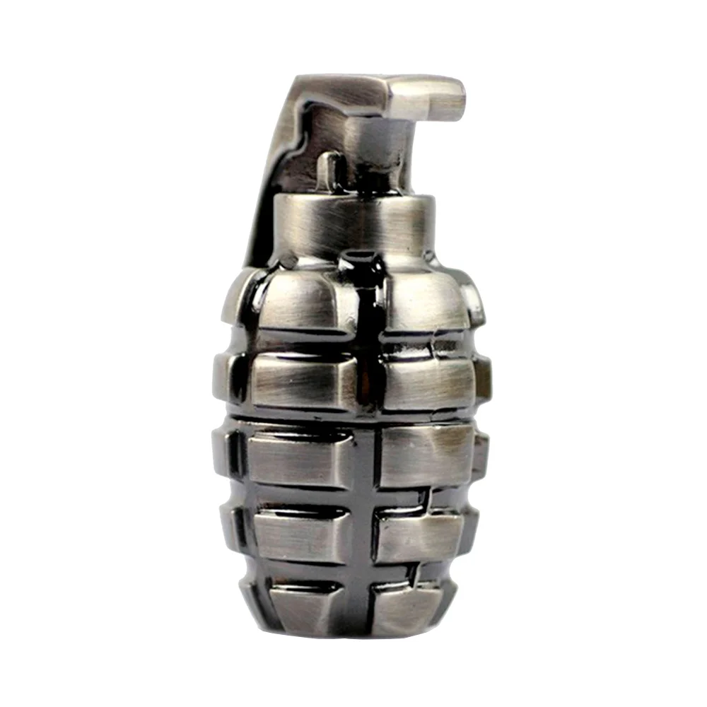 Флешка Металлическая Граната Grenade R168 серый 512 Гб - фото 1