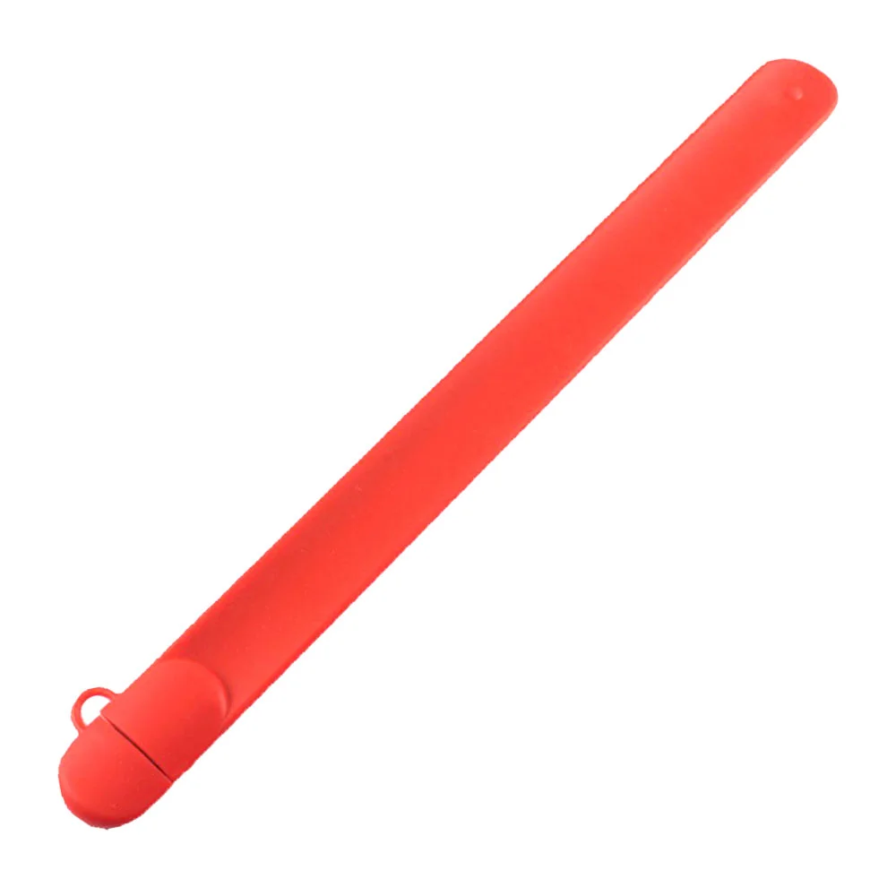 Флешка Силиконовый Браслет Слап Bracelet Slap V169 красный 512 Гб - фото 7