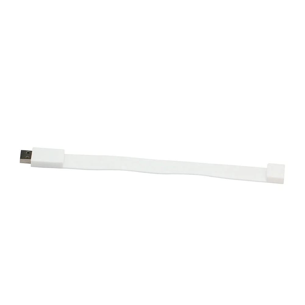 Флешка Силиконовый Браслет \Bracelet Splice\ V170 белый 1 Гб - фото 4