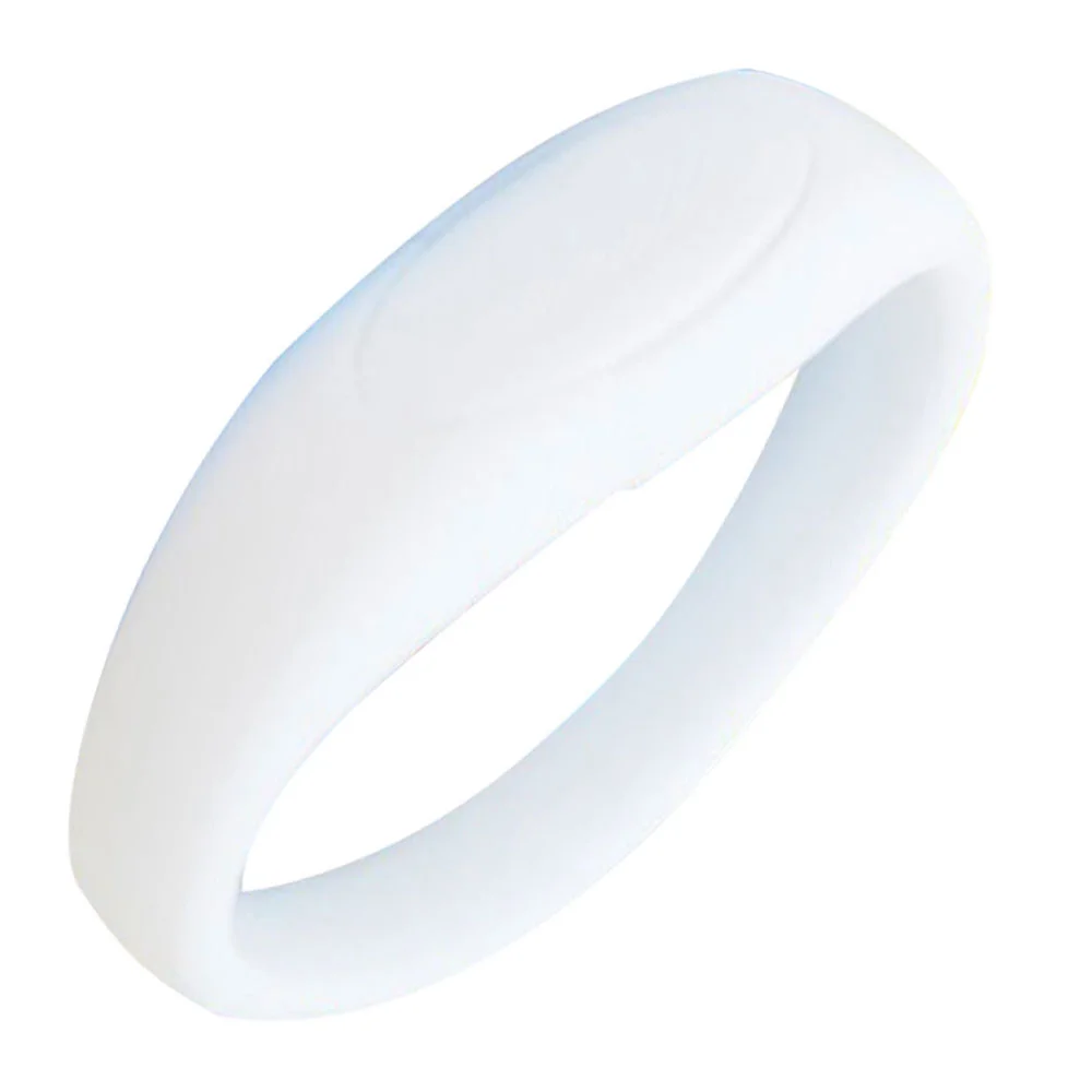 Флешка Силиконовый Браслет Bracelet Fancy V171 белый 64 Гб - фото 1