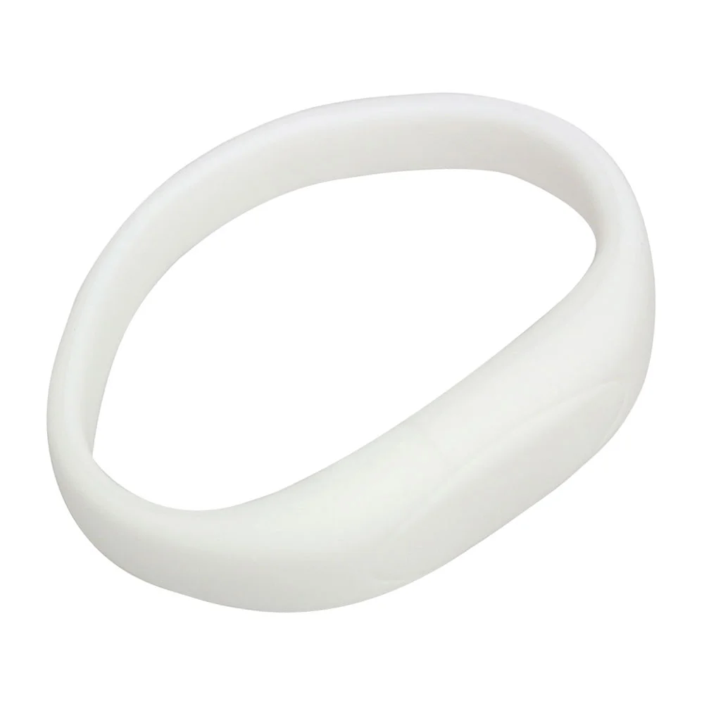 Флешка Силиконовый Браслет Bracelet Fancy V171 белый 64 Гб - фото 2