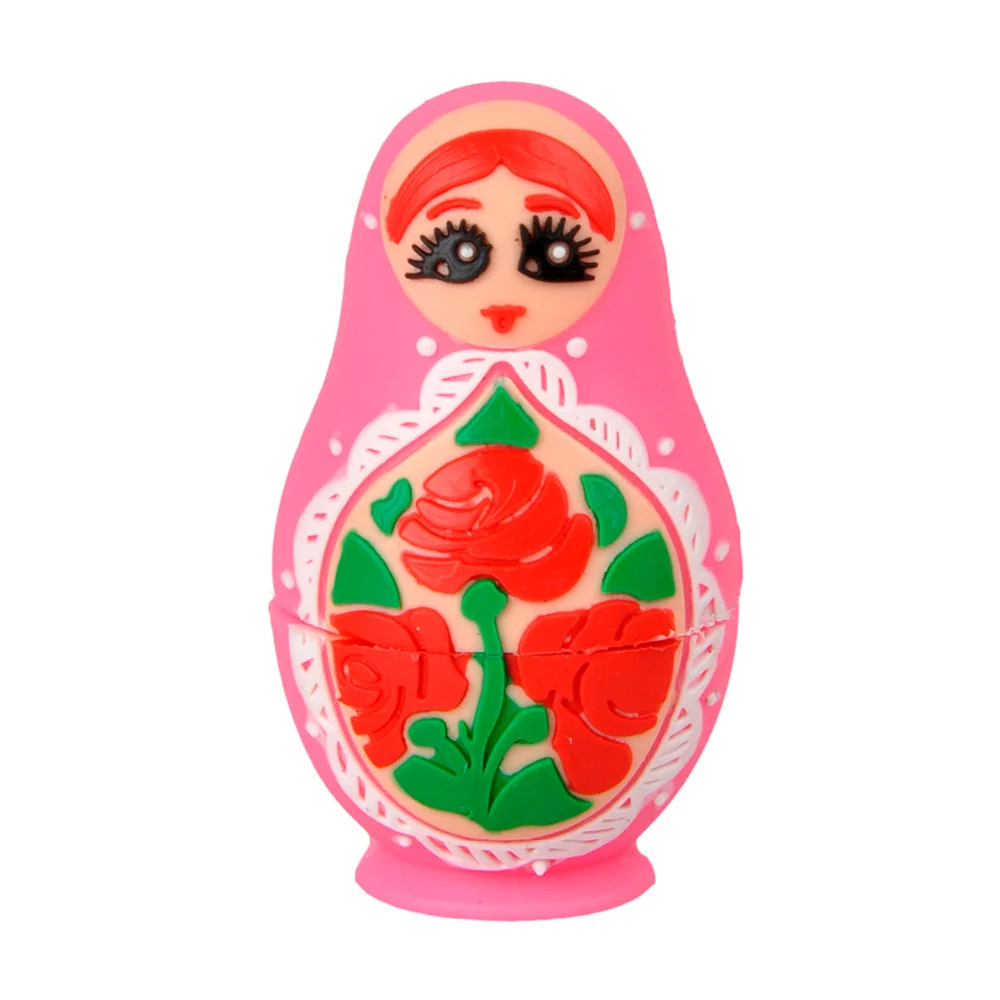 Флешка Резиновая Матрешка Matryoshka Q194 - фото 4