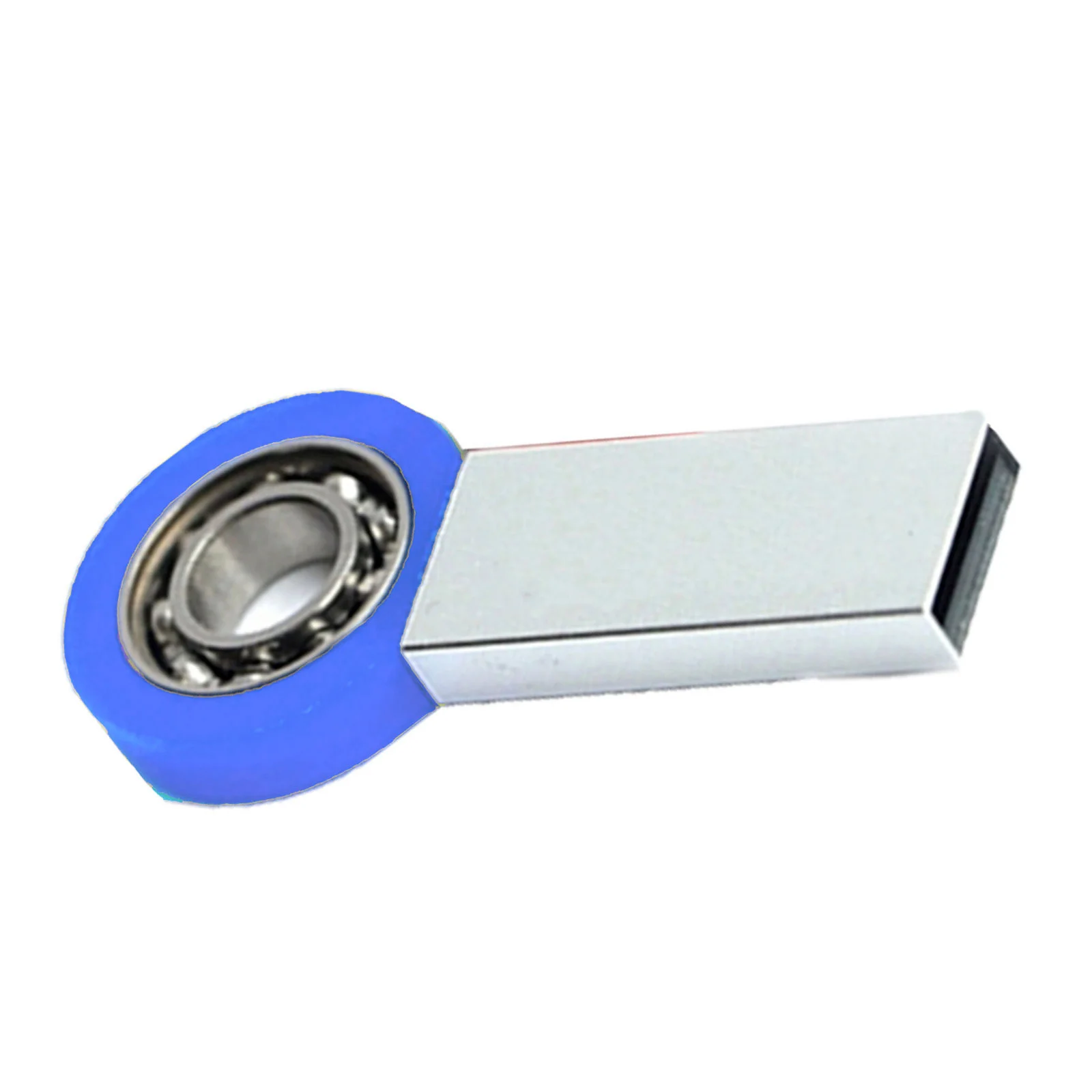 Флешка Металлический Спиннер Маджестик Соло Spinner Majestic Solo R208 голубой 8 Гб - фото 3