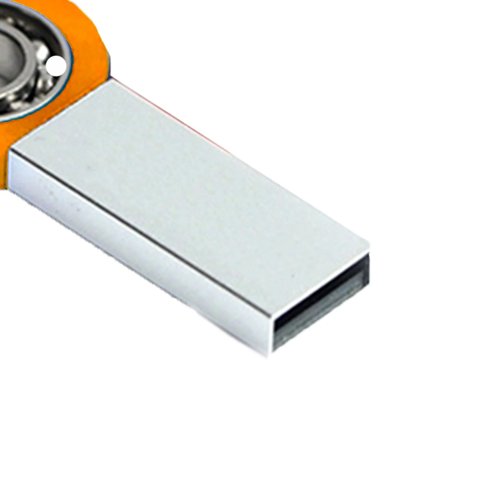 Флешка Металлический Спиннер Маджестик Соло Spinner Majestic Solo R208 оранжевый 32 Гб - фото 2