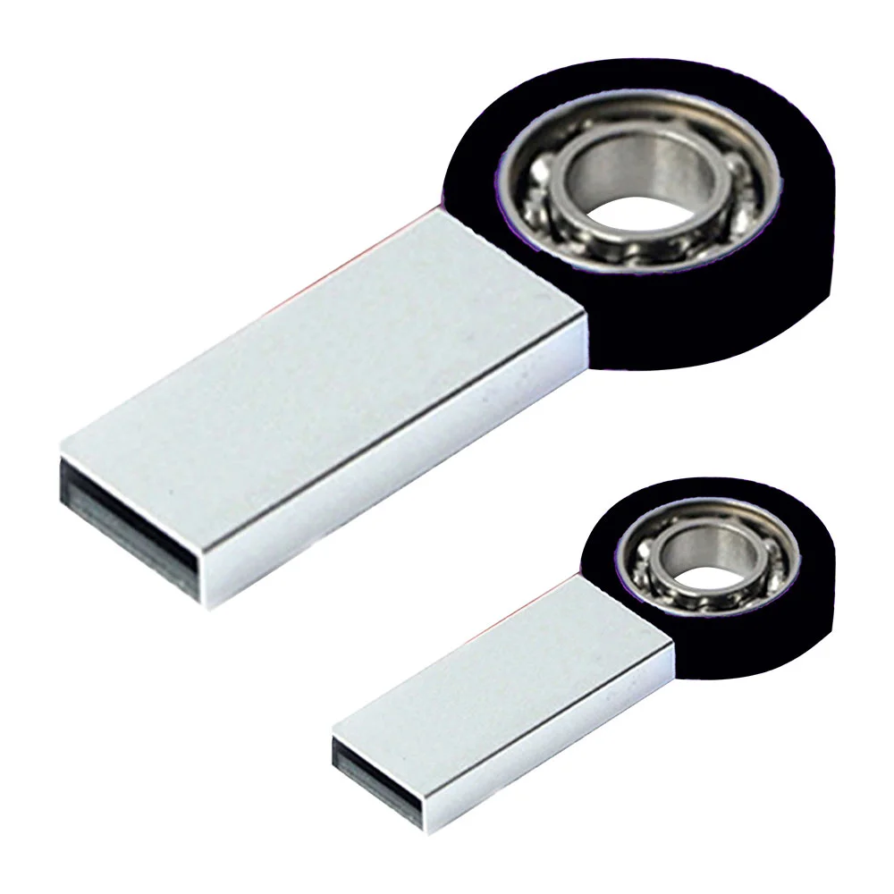 Флешка Металлический Спиннер Маджестик Соло Spinner Majestic Solo R208 черный 16 Гб - фото 10