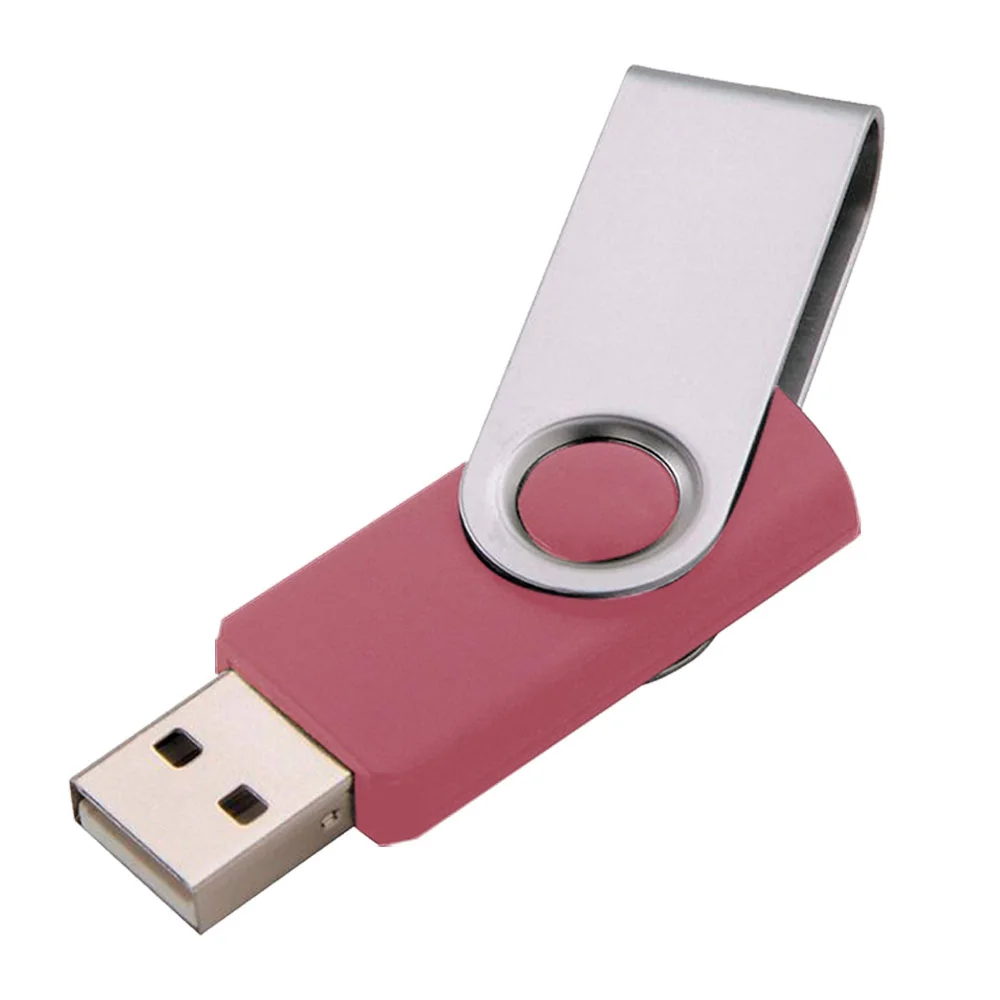 Флешка Пластиковая Твистер \Twister\ S215 бордовый 4 Гб - фото 2