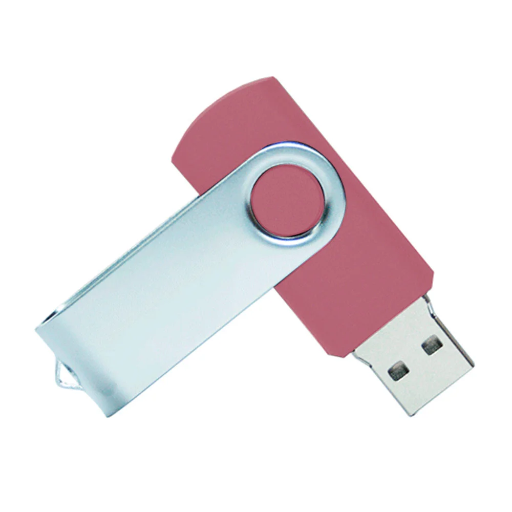 Флешка Пластиковая Твистер \Twister\ S215 бордовый 4 Гб - фото 3