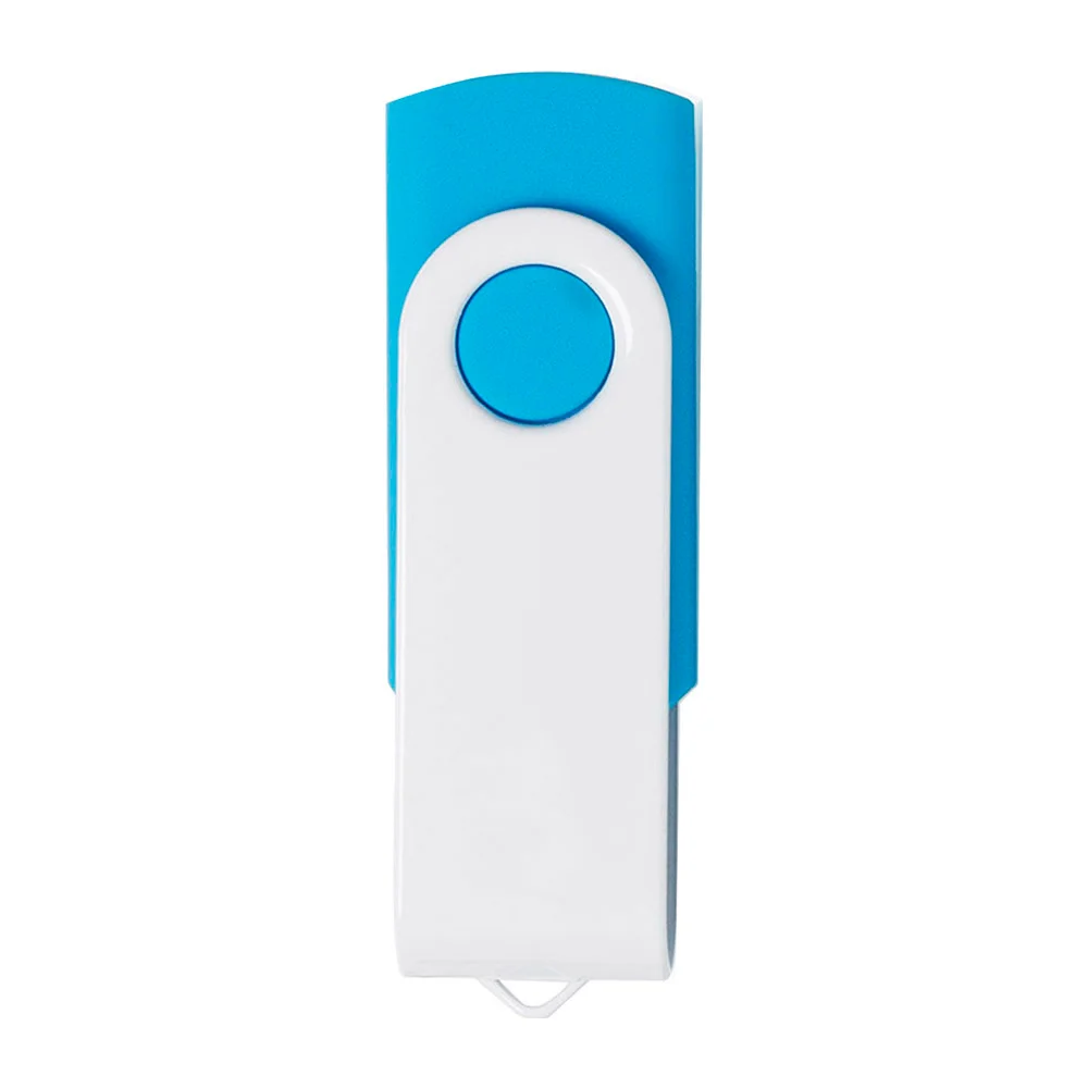 Флешка Пластиковая Твистер \Twister\ S215 голубой 4 Гб - фото 8