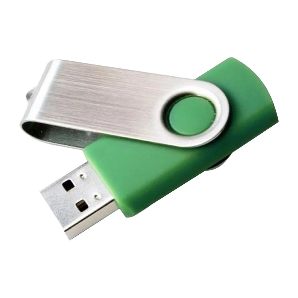 Флешка Пластиковая Твистер \Twister\ S215 зеленый 4 Гб - фото 4