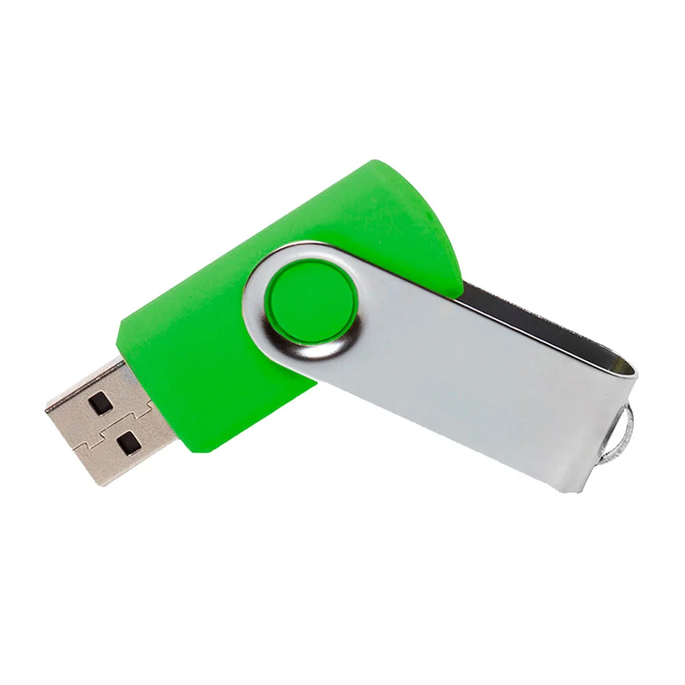 Флешка Пластиковая Твистер \Twister\ S215 зеленый 4 Гб - фото 5