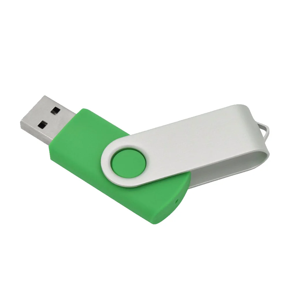 Флешка Пластиковая Твистер \Twister\ S215 зеленый 4 Гб - фото 6