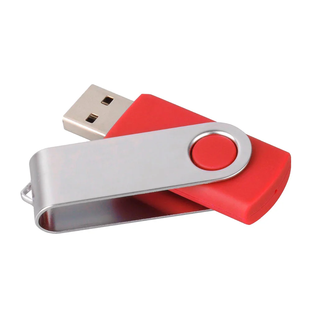 Флешка Пластиковая Твистер \Twister\ S215 красный 4 Гб - фото 2