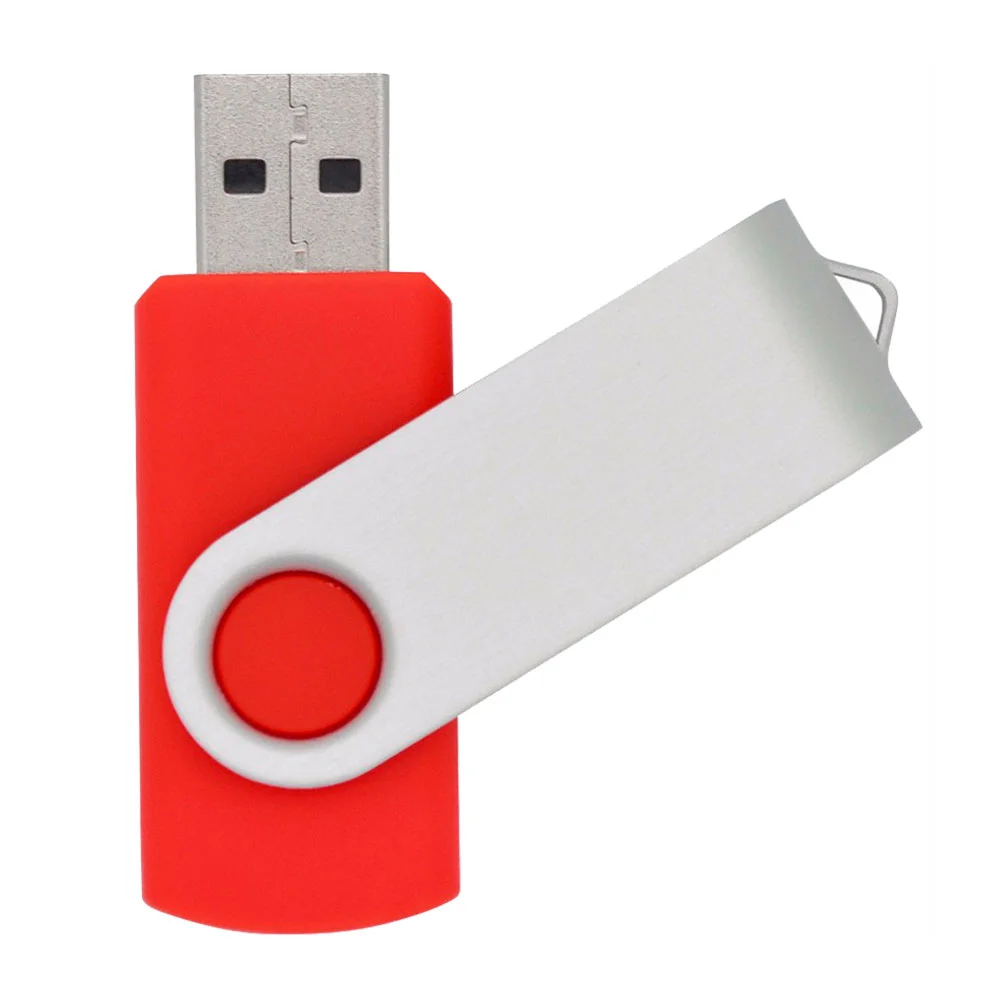 Флешка Пластиковая Твистер \Twister\ S215 красный 4 Гб - фото 4