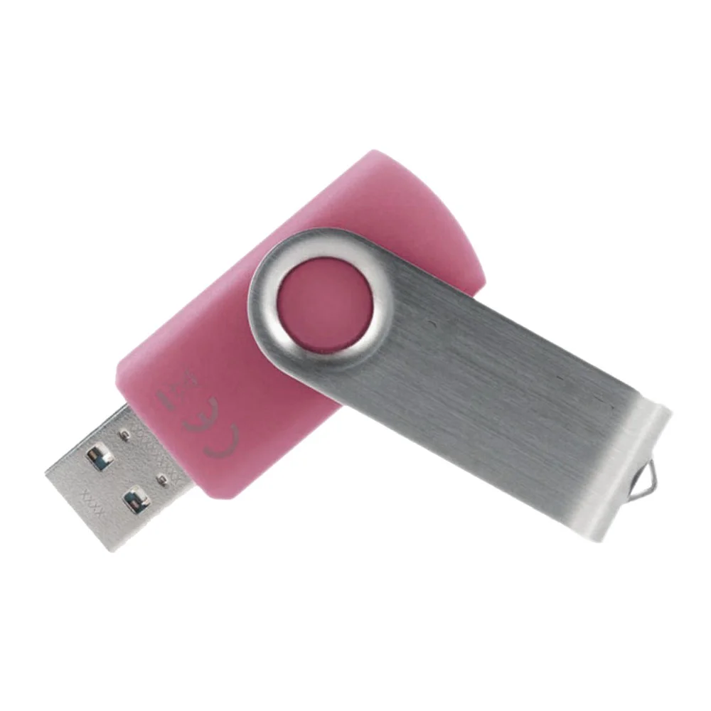Флешка Пластиковая Твистер \Twister\ S215 розовый 4 Гб - фото 5