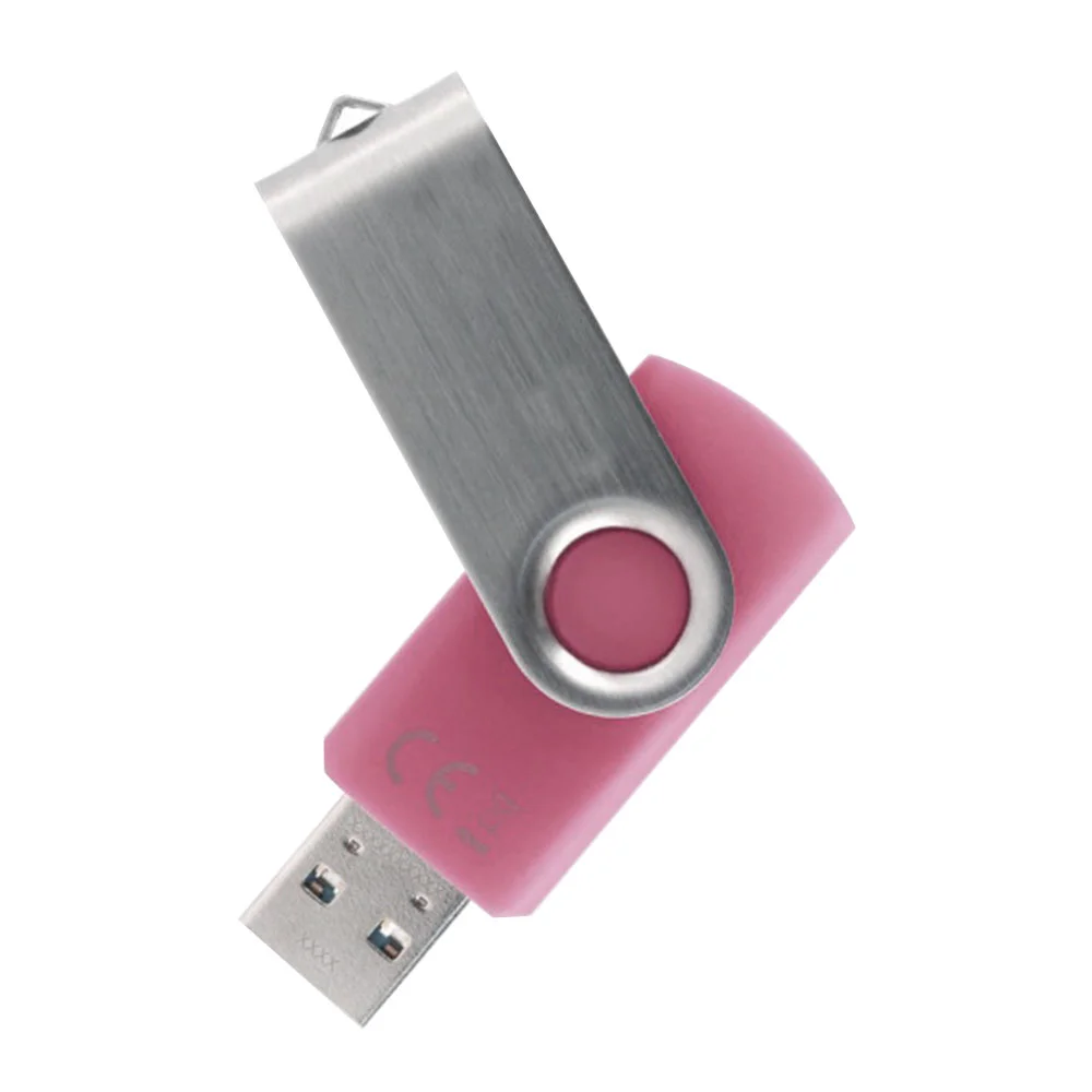 Флешка Пластиковая Твистер \Twister\ S215 розовый 4 Гб - фото 6
