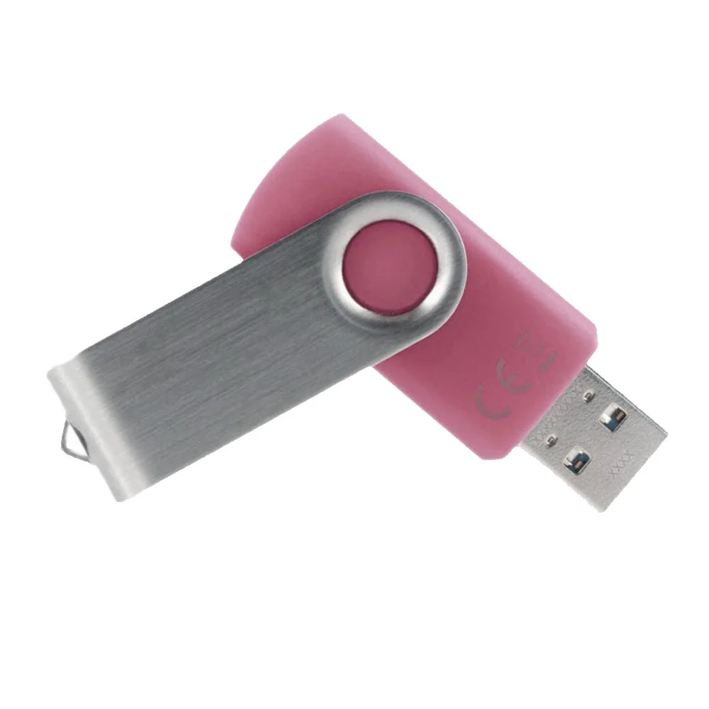Флешка Пластиковая Твистер \Twister\ S215 розовый 4 Гб - фото 7
