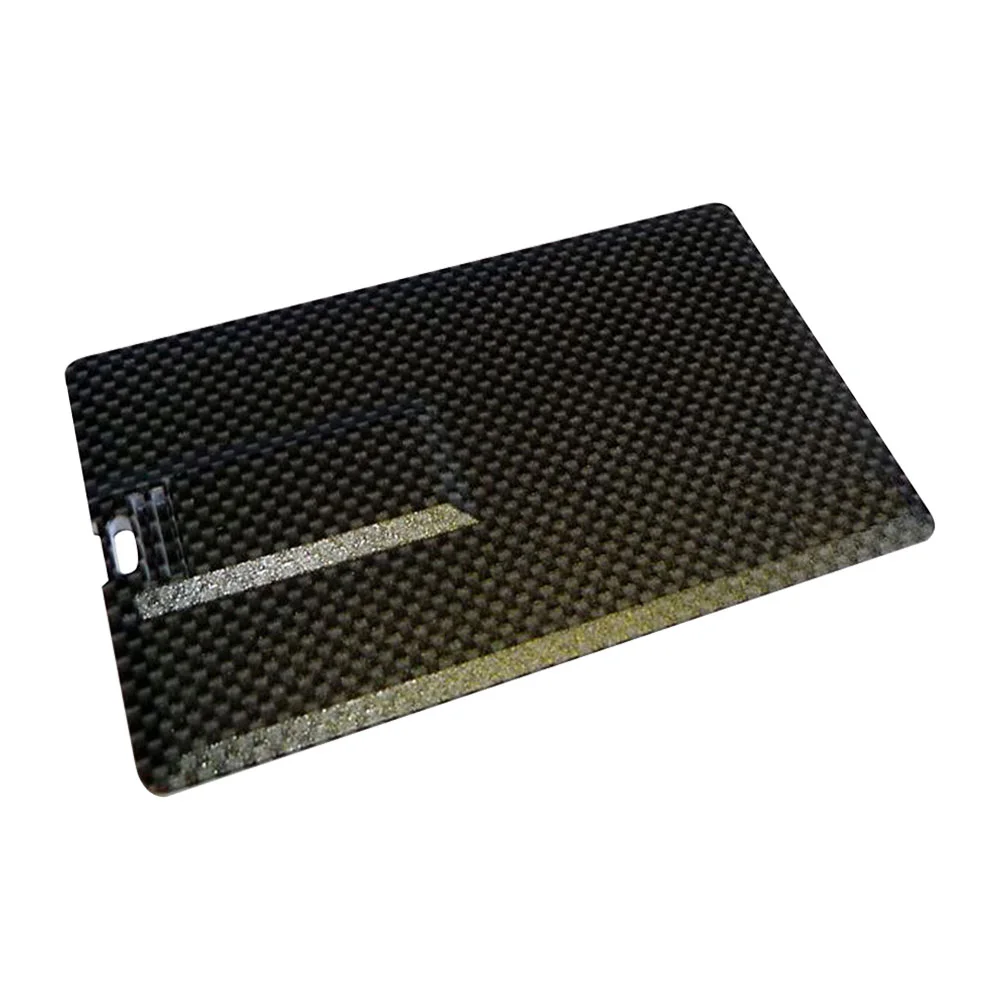 Флешка Карбоновая Визитка "Business Card Carbon" L222 черный 32 Гб