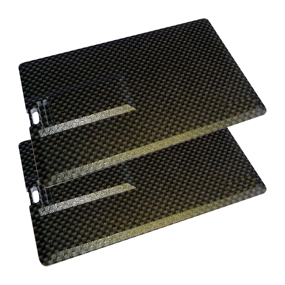 Флешка Карбоновая Визитка Business Card Carbon L222 черный 64 Гб - фото 6