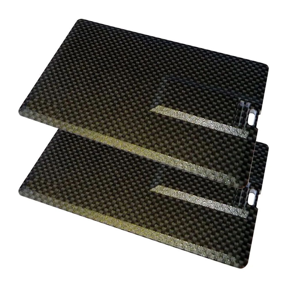 Флешка Карбоновая Визитка "Business Card Carbon" L222 черный 256 Гб - фото 7