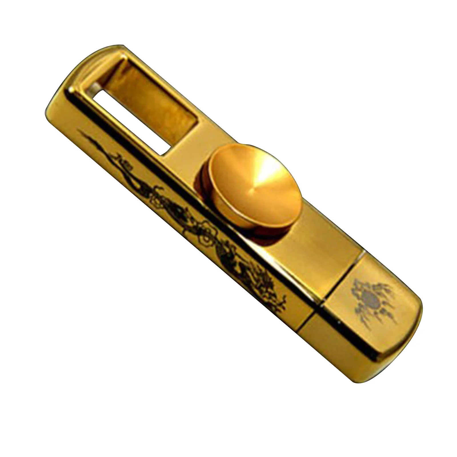 Флешка Металлический Спиннер Торито Torito Spinner R225 золотой 64 Гб - фото 5