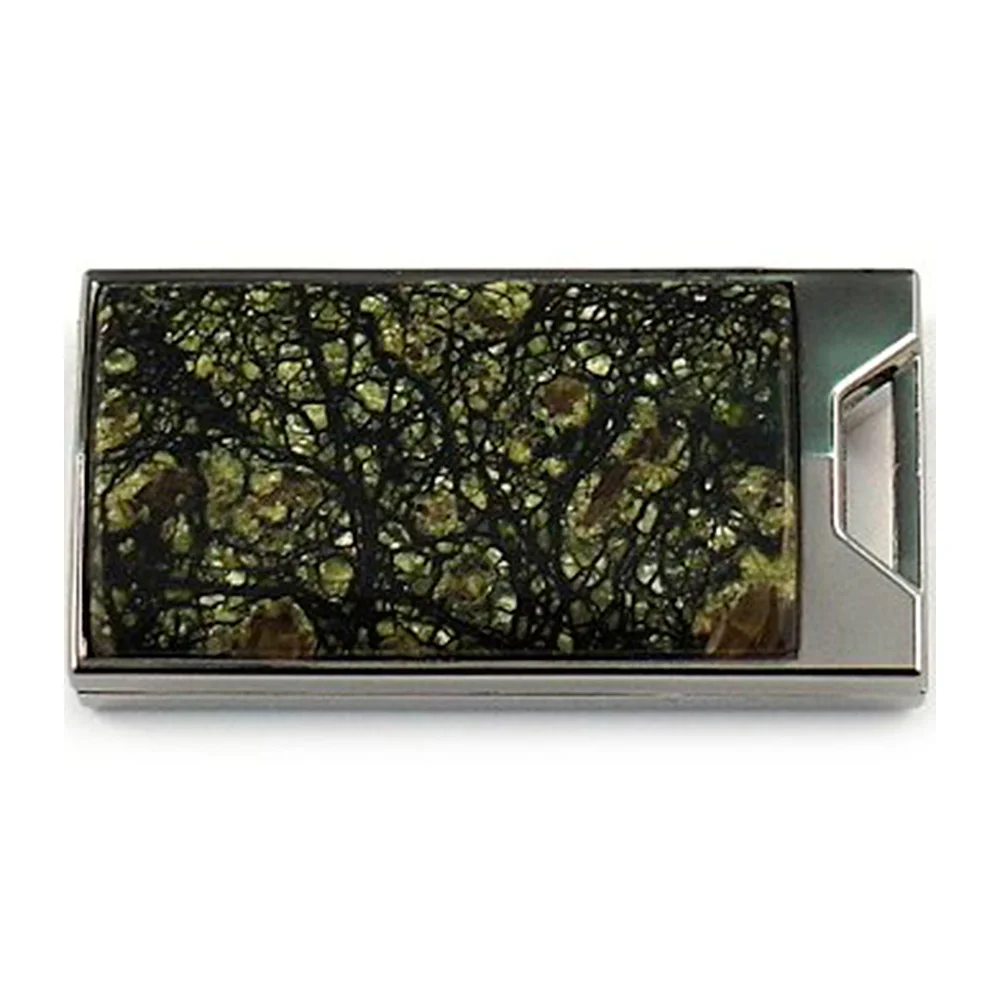 Флешка Каменная Змеевик Serpentine Stone F G227 зеленая 512 Гб - фото 5