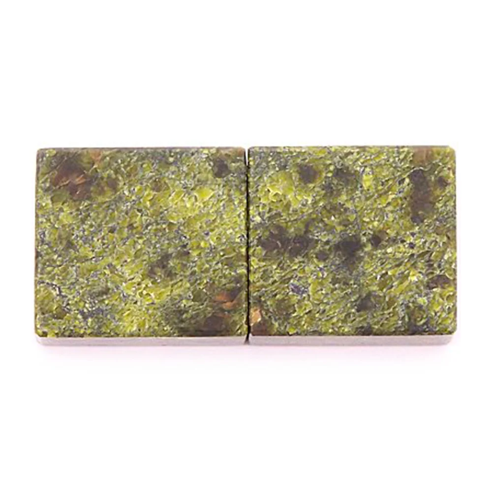 Флешка Каменная Змеевик Serpentine Stone S G227 зеленая 4 Гб - фото 3