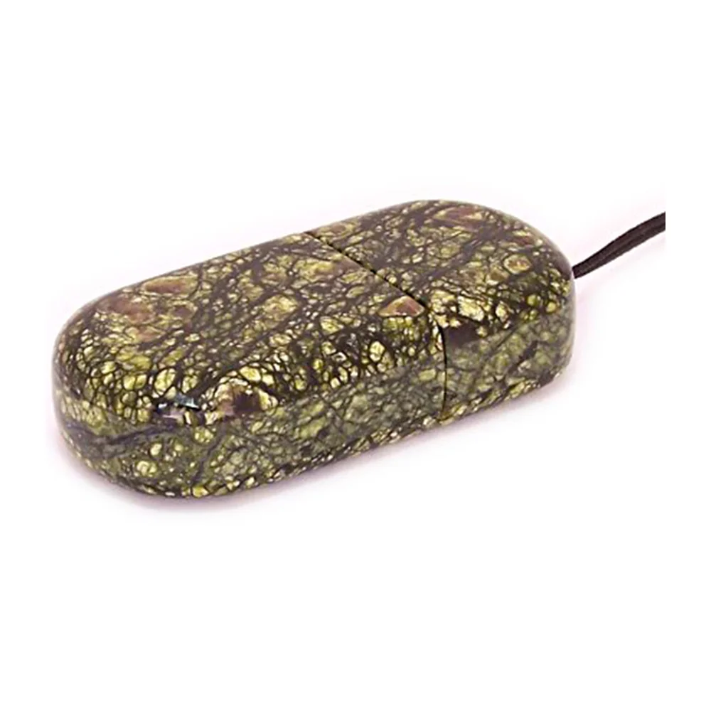 Флешка Каменная Змеевик Serpentine Stone T G227 коричневая 2 Гб - фото 1