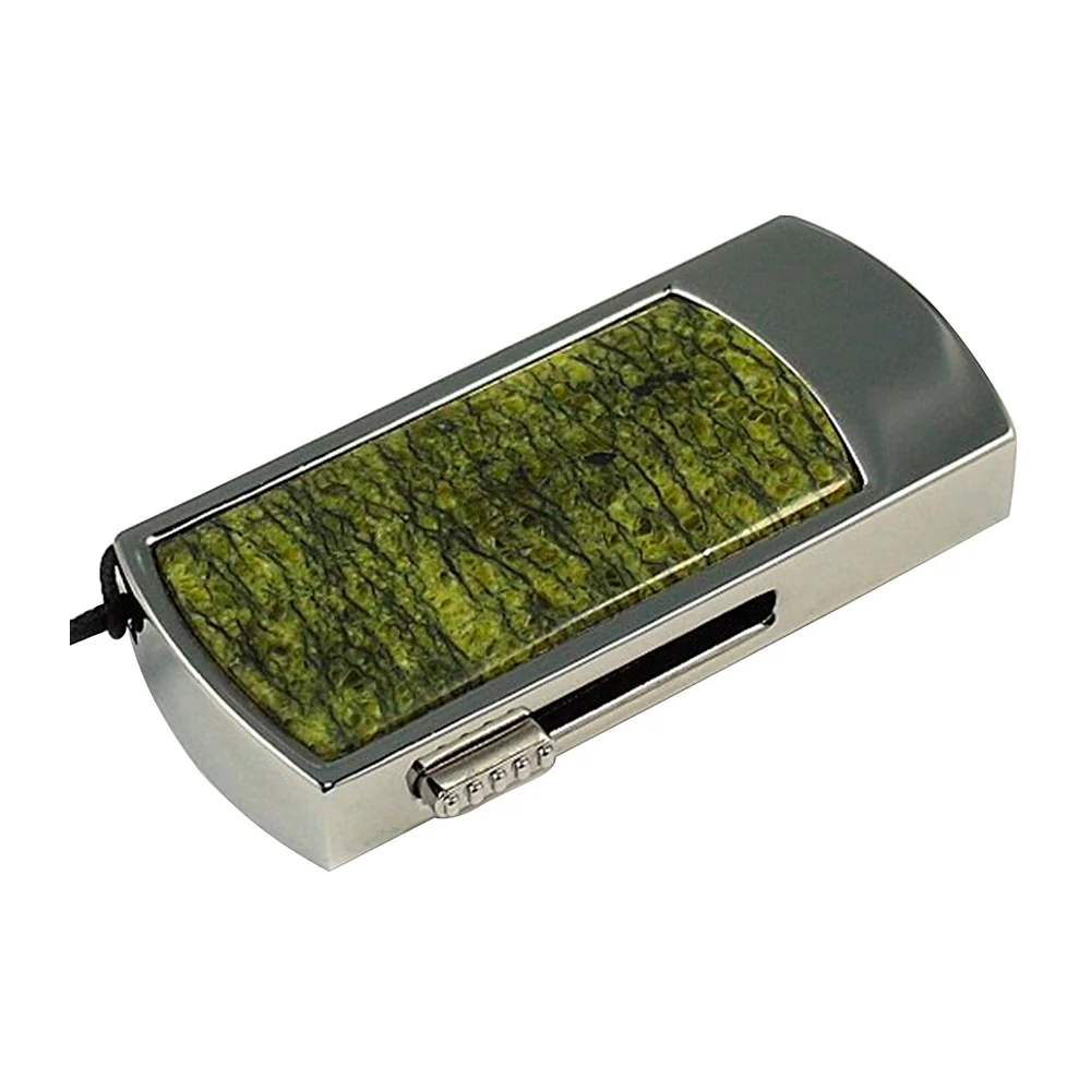 Флешка Каменная Змеевик Serpentine Stone K G227 салатовая 512 Гб - фото 3