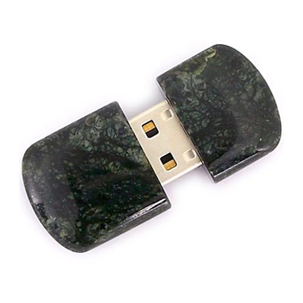 Флешка Каменная Змеевик Serpentine Stone X G227 черная 512 Гб - фото 5