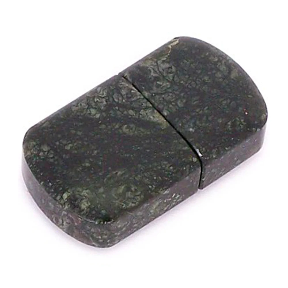 Флешка Каменная Змеевик Serpentine Stone X G227 черная 1 ТБ - фото 1