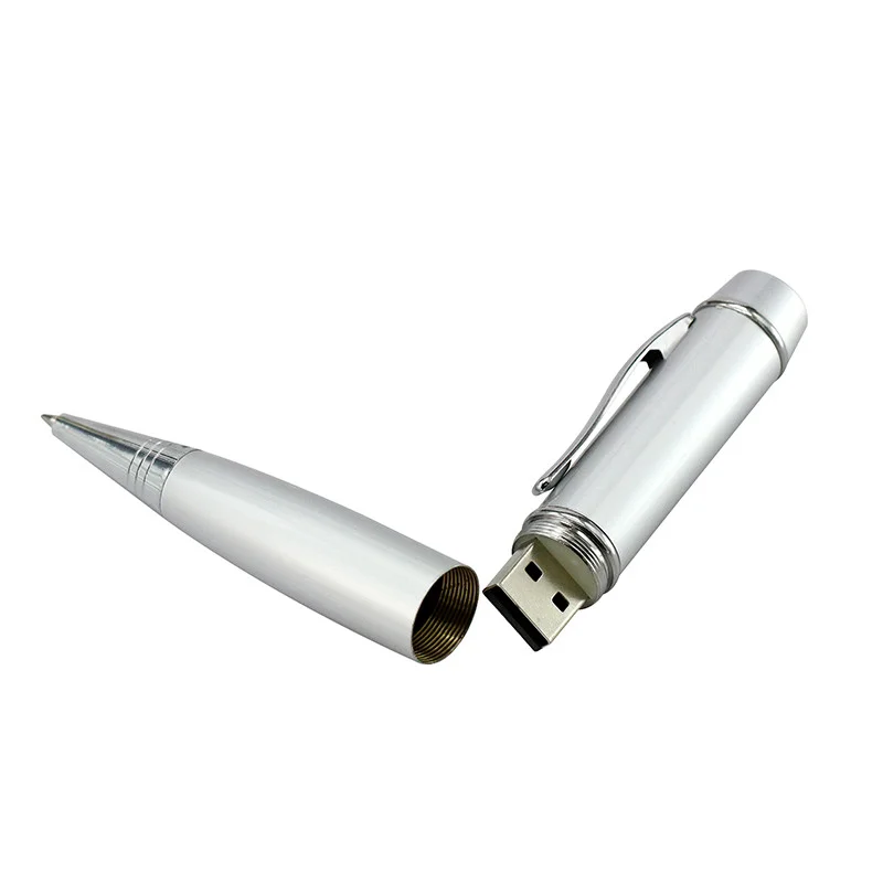 Флешка Металлическая Ручка Тектум Tectum Pen R232 серебряный 128 Гб - фото 5