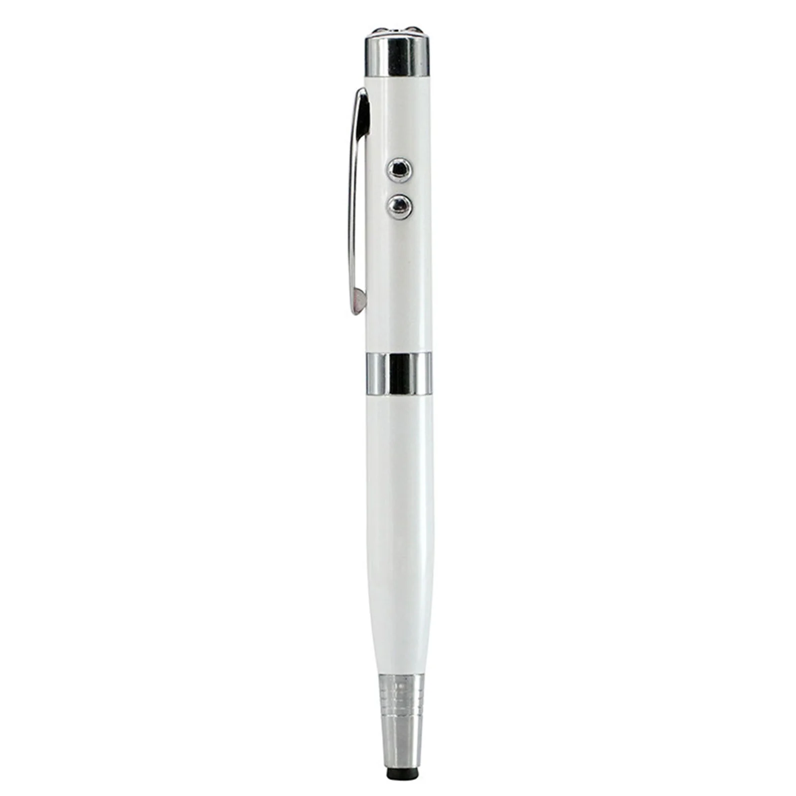 Флешка Металлическая Ручка Лазерная указка WBR Стилус Pen Laser Stylus R233 белый 256 ГБ