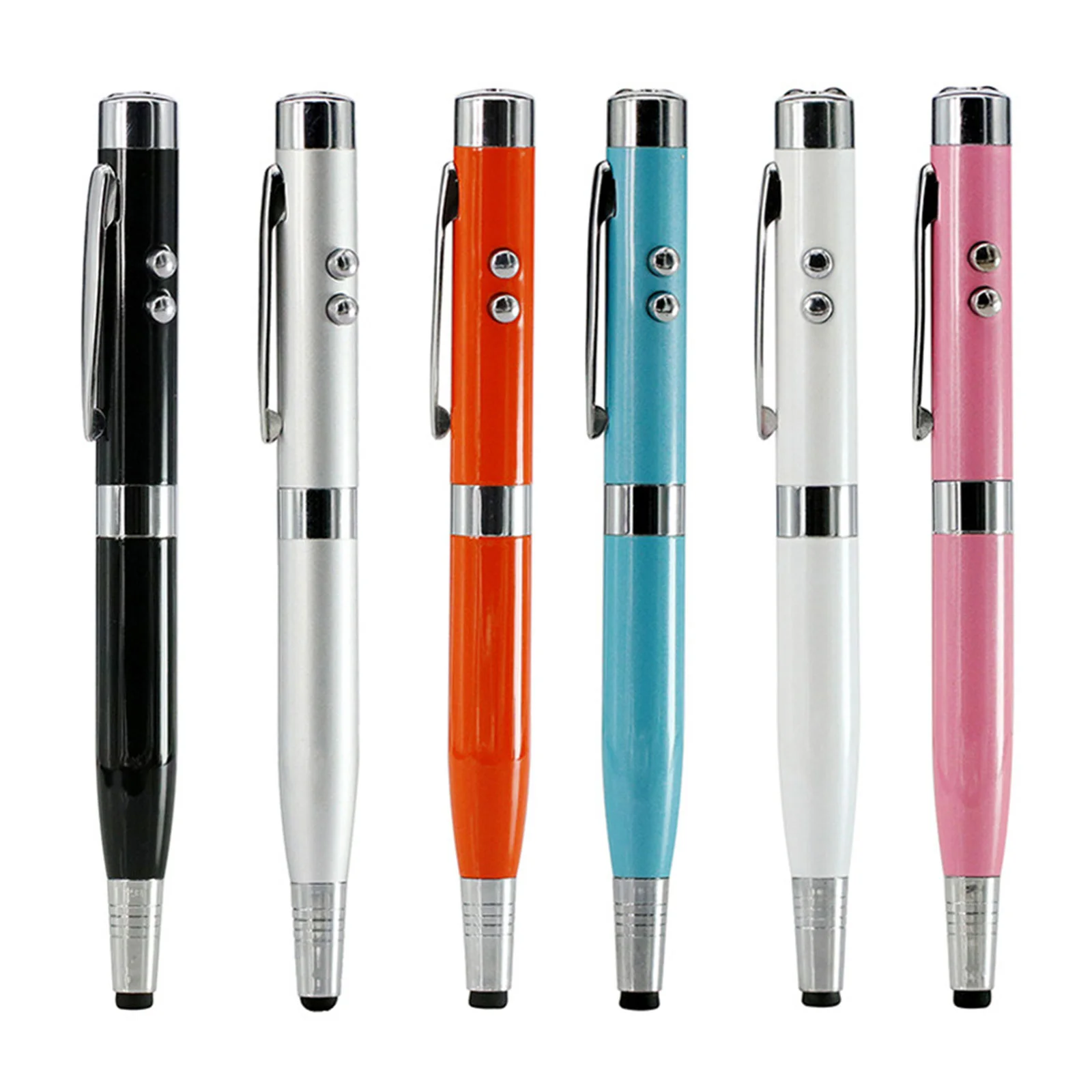 Флешка Металлическая Ручка Лазерная указка WBR Стилус Pen Laser Stylus R233 белый 512 ГБ - фото 2