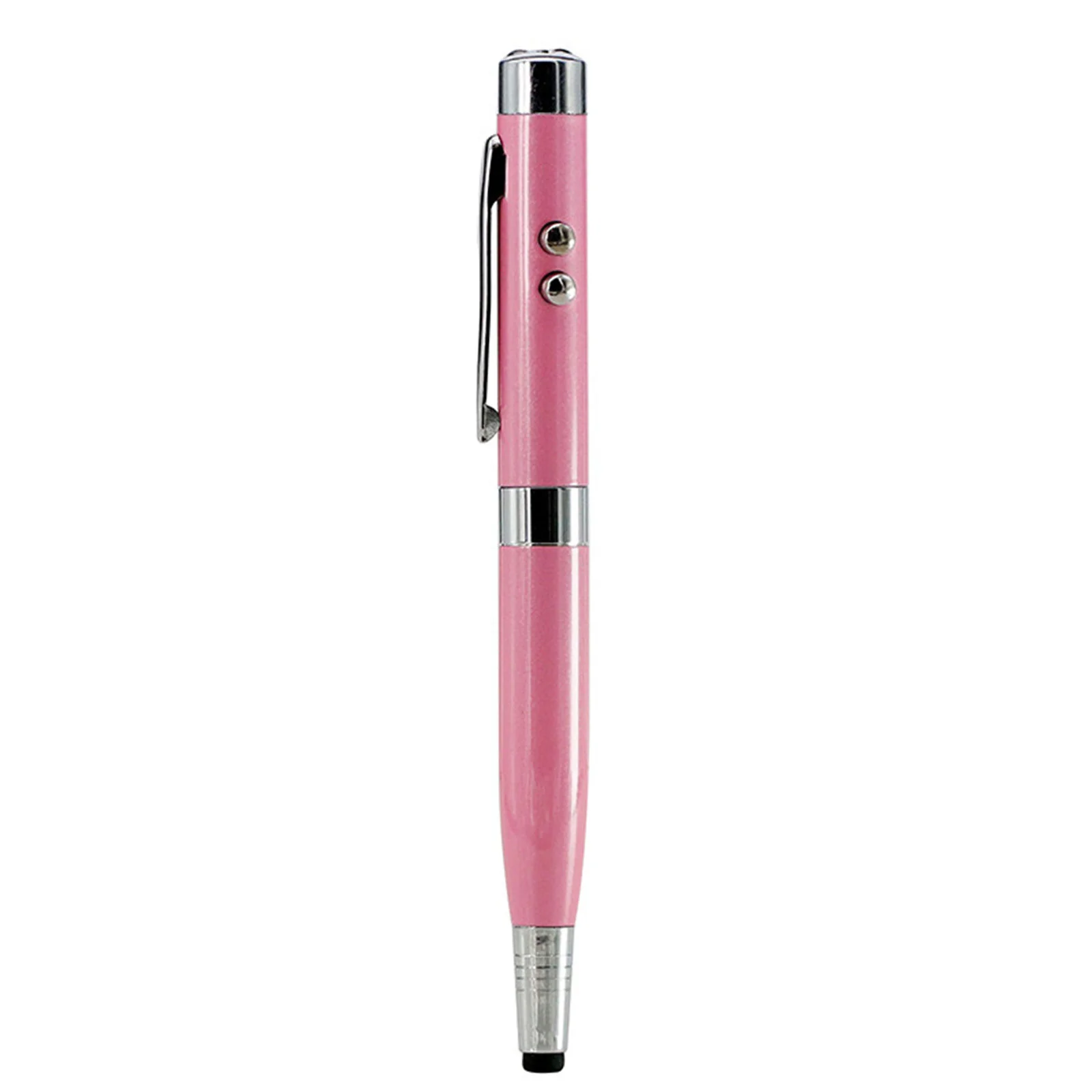 Флешка Металлическая Ручка Лазерная указка WBR Стилус Pen Laser Stylus R233 розовый 4 ГБ - фото 1