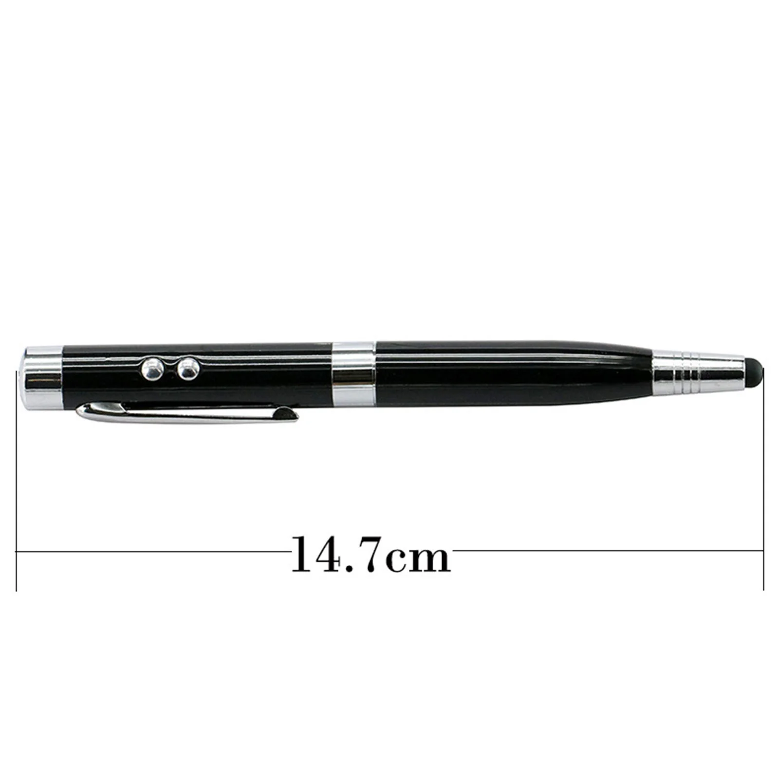 Флешка Металлическая Ручка Лазерная указка WBR Стилус Pen Laser Stylus R233 черный 64 ГБ - фото 2