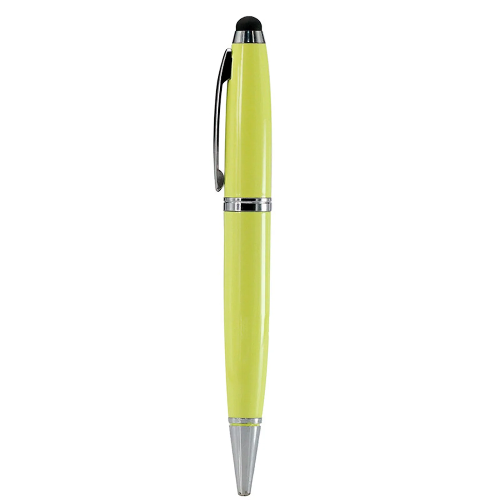 Флешка Металлическая Ручка Стилус Pen Stylus R234 желтый 8 Гб - фото 1