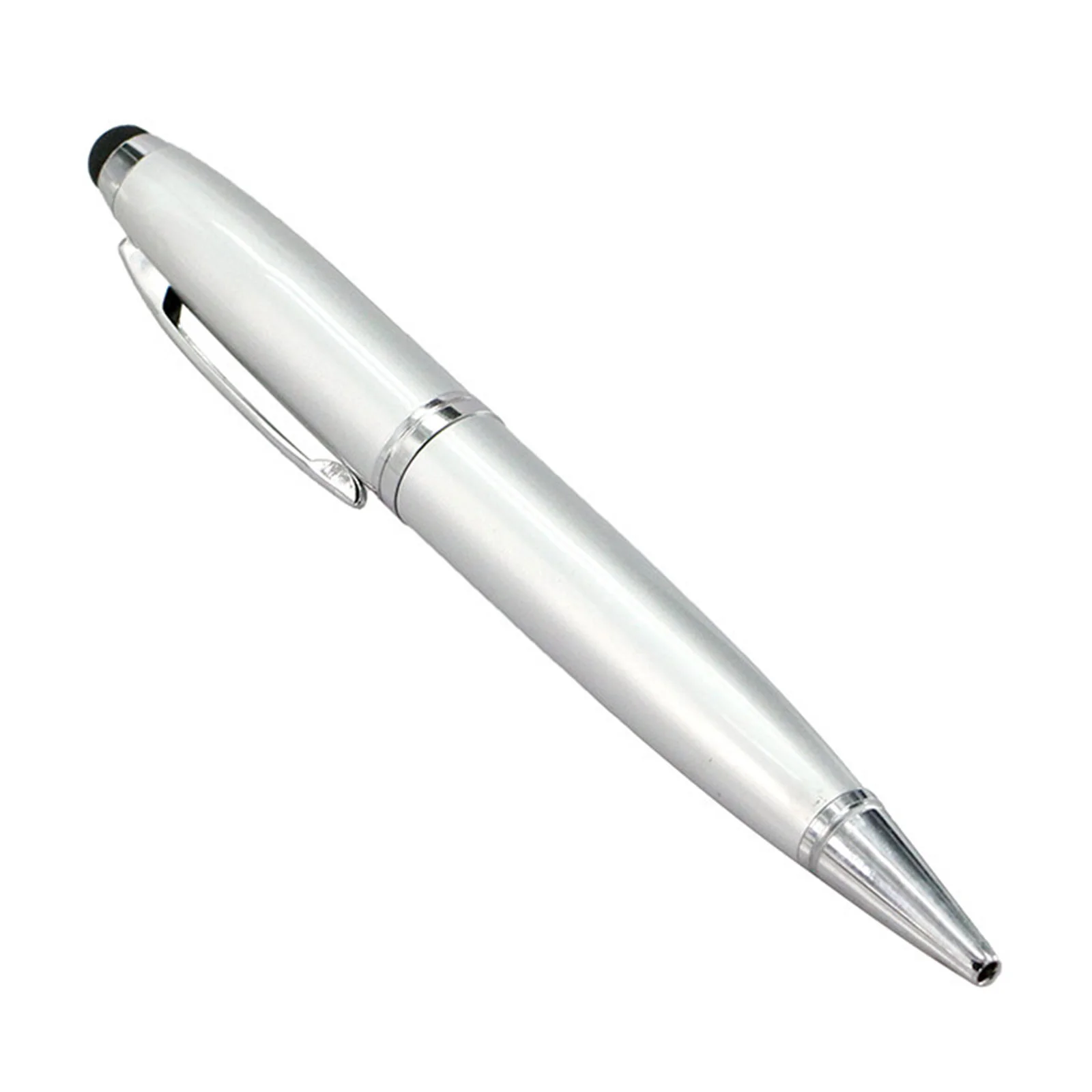 Флешка Металлическая Ручка Стилус Pen Stylus R234 серебряный 64 Гб - фото 2