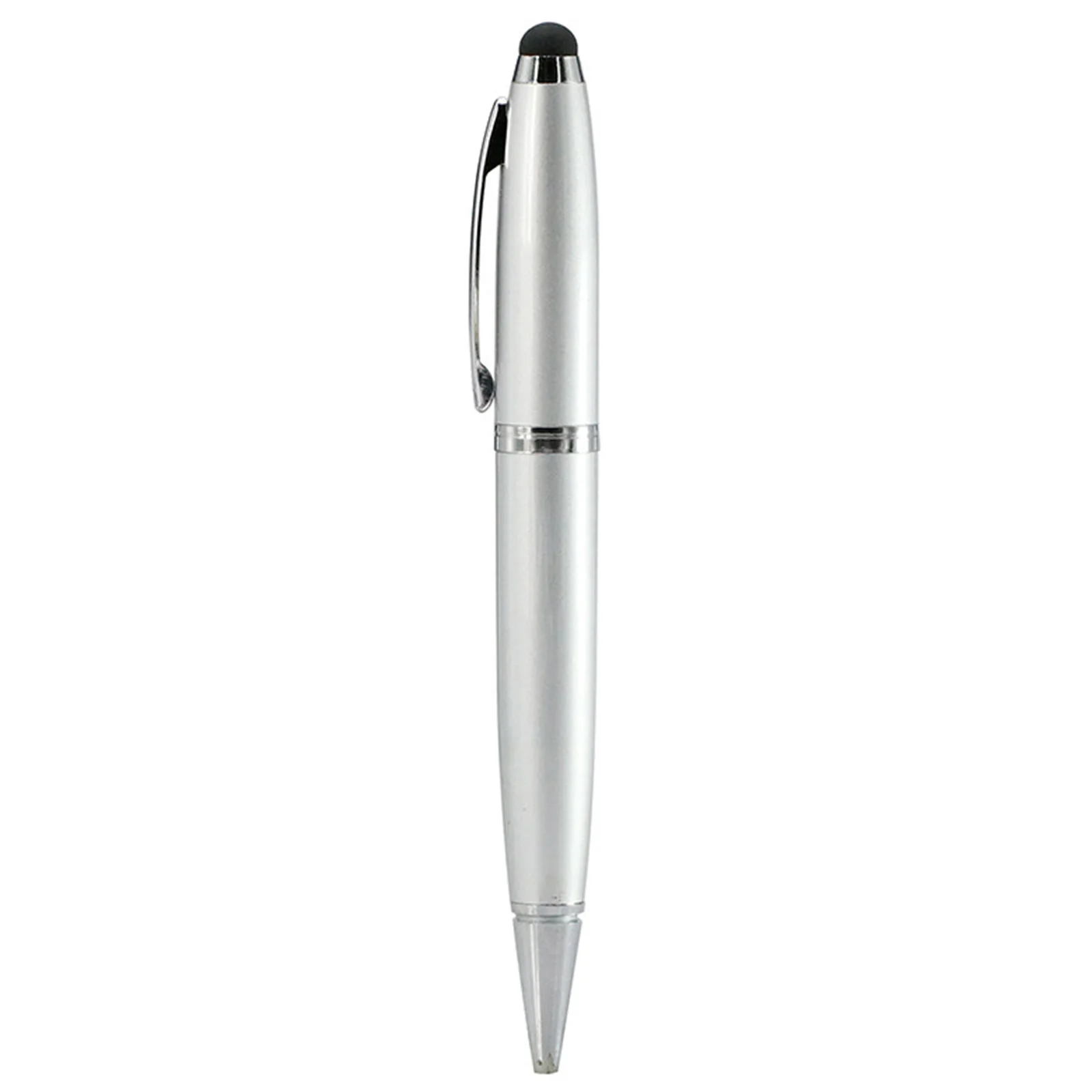 Флешка Металлическая Ручка Стилус Pen Stylus R234 серебряный 128 Гб - фото 1