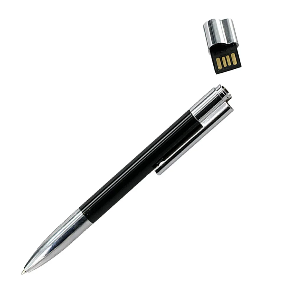 Флешка Пластиковая Ручка Бактрон Bactron Pen S235 черный 1 Гб - фото 6