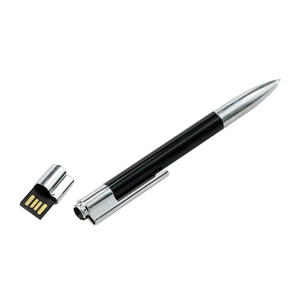 Флешка Пластиковая Ручка Бактрон Bactron Pen S235 черный 128 Гб - фото 3