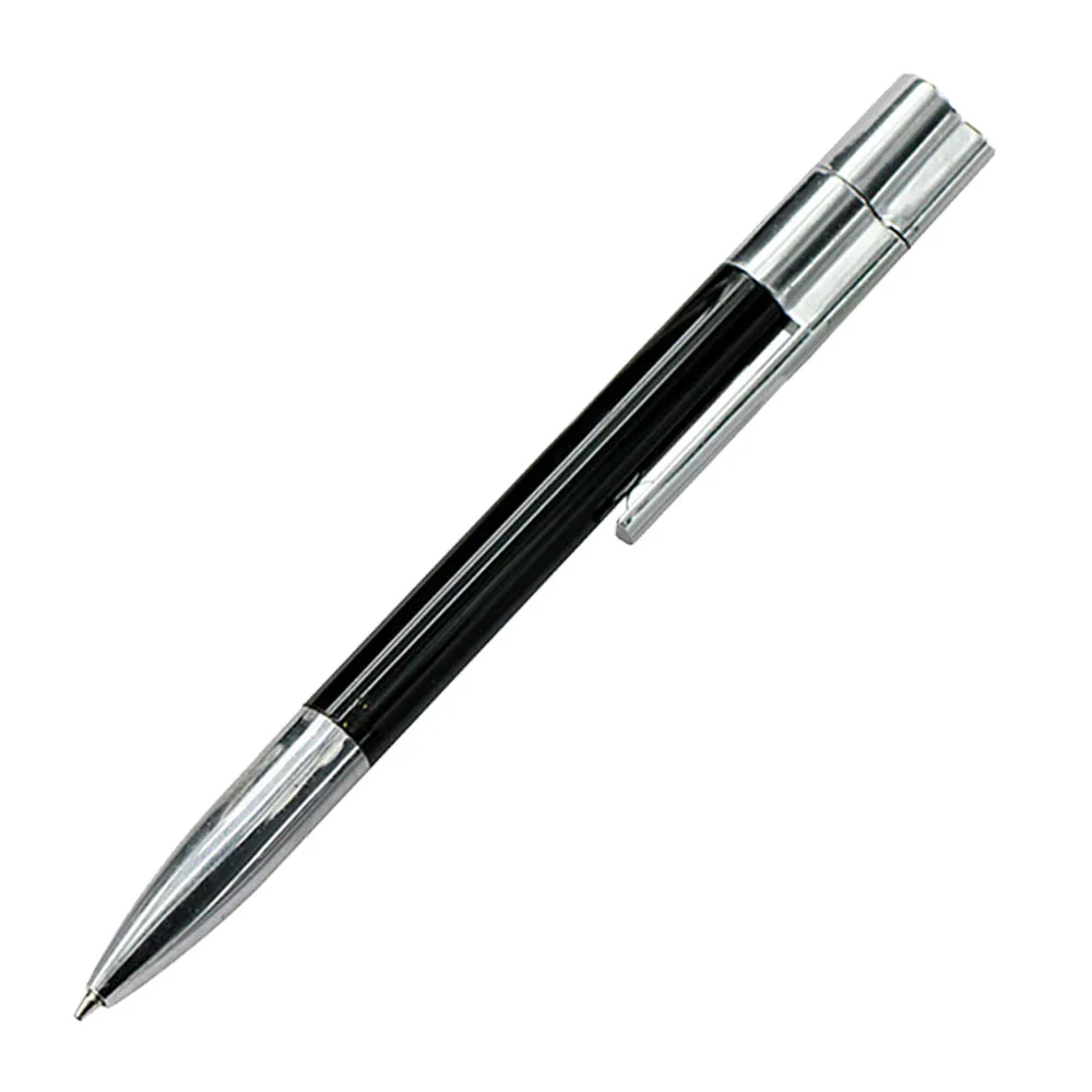 Флешка Пластиковая Ручка Бактрон Bactron Pen S235 черный 256 Гб - фото 1