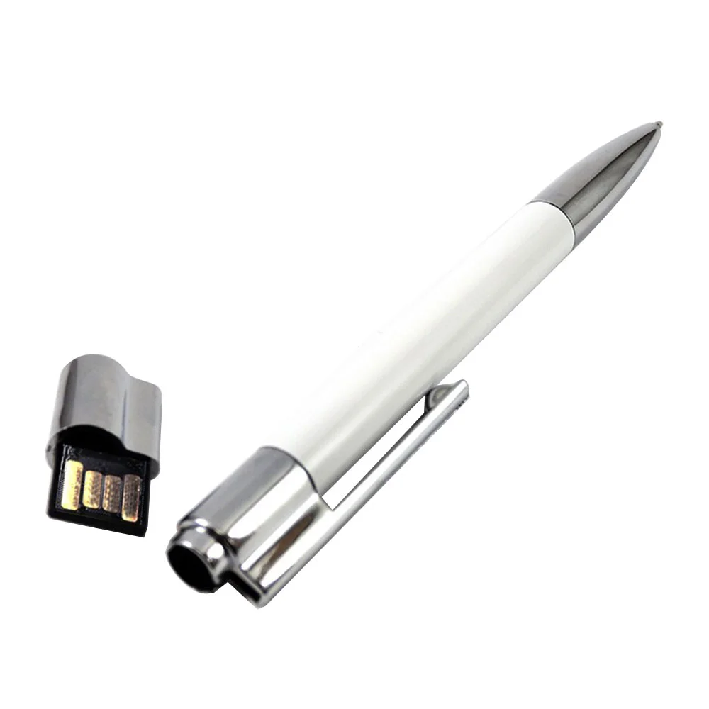 Флешка Пластиковая Ручка Бактрон Bactron Pen S235 белый 512 Гб - фото 2