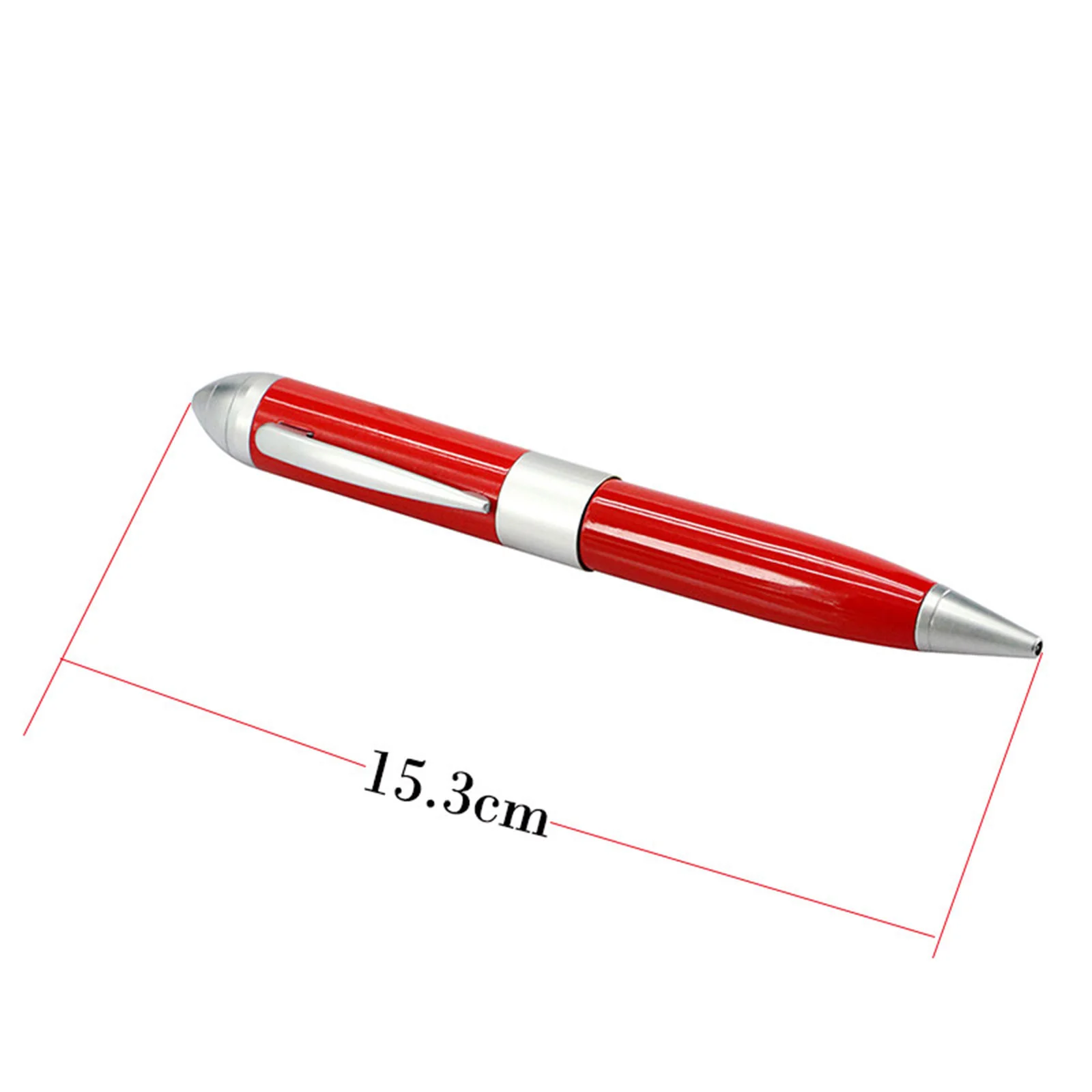 Флешка Металлическая Ручка Лазерная указка Конус Laser Conus Pen R236 красный 512 Гб - фото 7